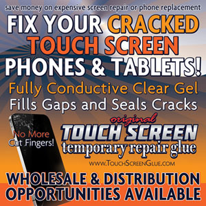 Original Touch Screen Temporary Repair Glue